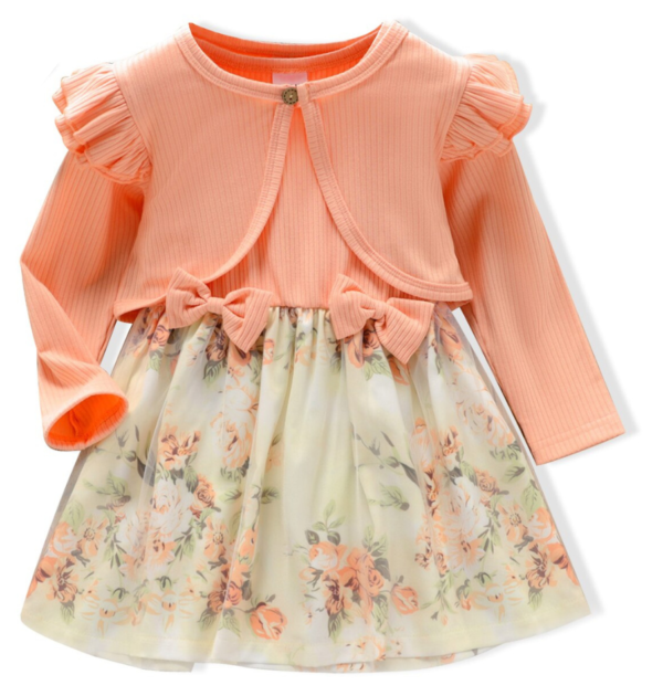 Conjunto Vestido + Cardigan